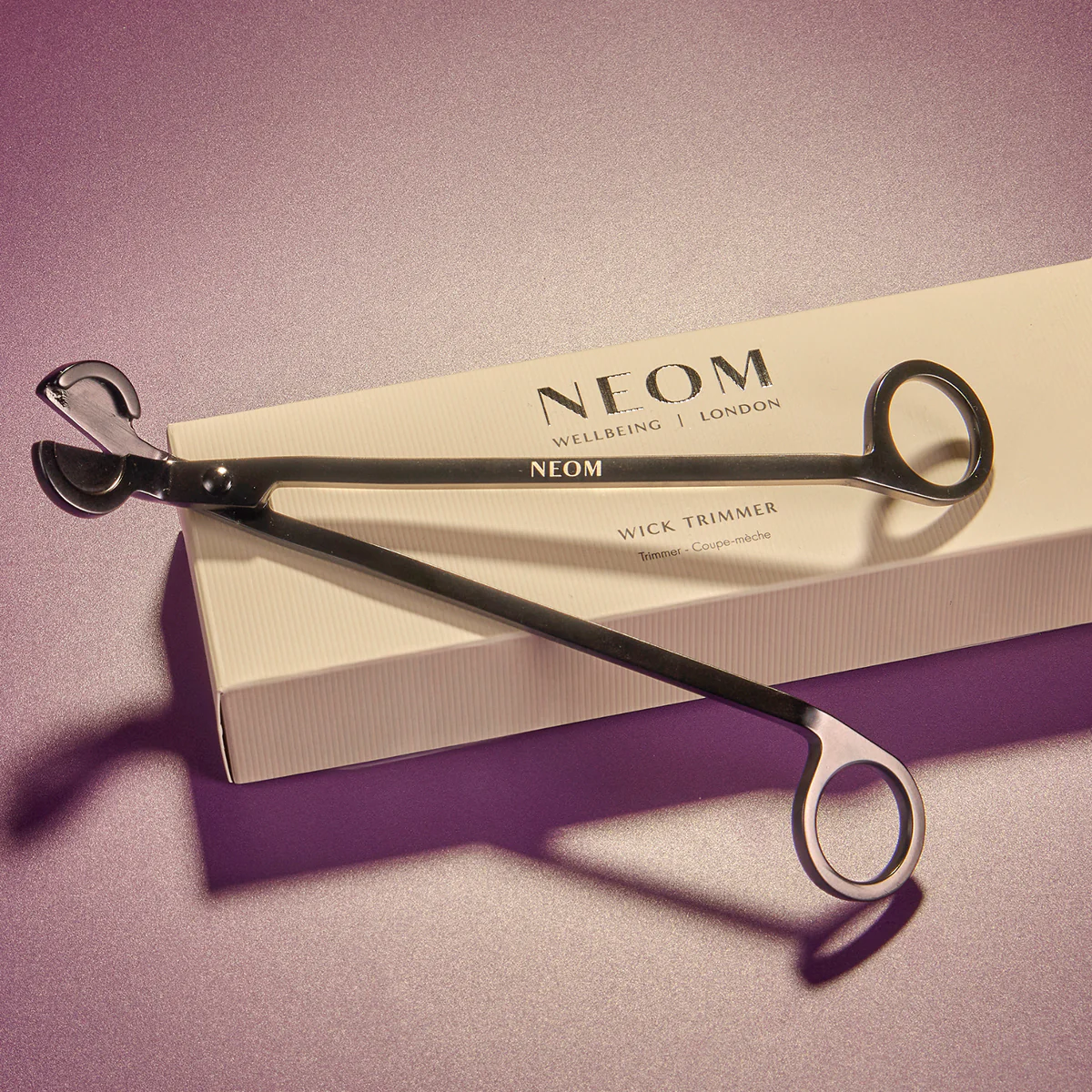 Black Stainless Steel Wick Trimmer - Image 3