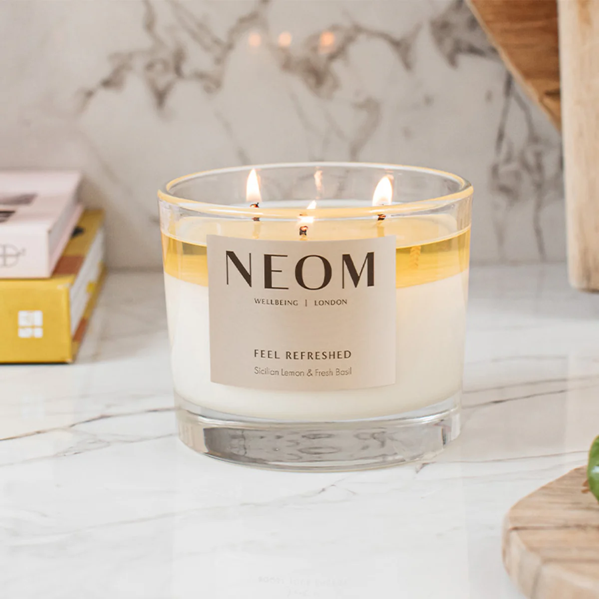 Feel Refreshed Scented Candle (3 Wick) - Image 3