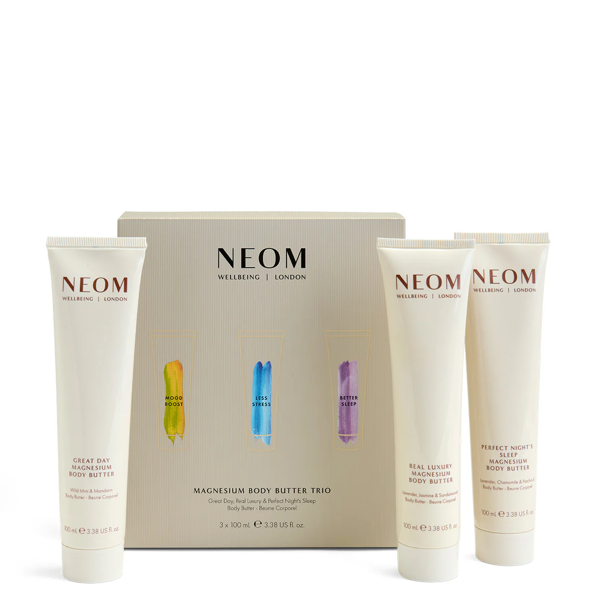 Magnesium Body Butter Trio (Worth £69)