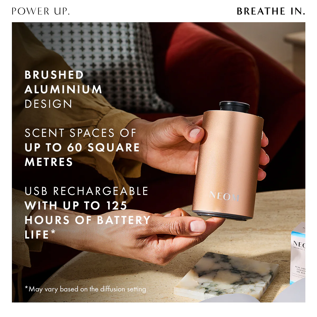 Orange Blossom & Neroli Waterless Pod Mini+ Starter Pack in Rose Gold - Image 5