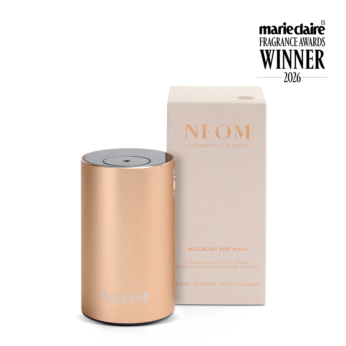 Orange Blossom & Neroli Waterless Pod Mini+ Starter Pack in Rose Gold - Image 7
