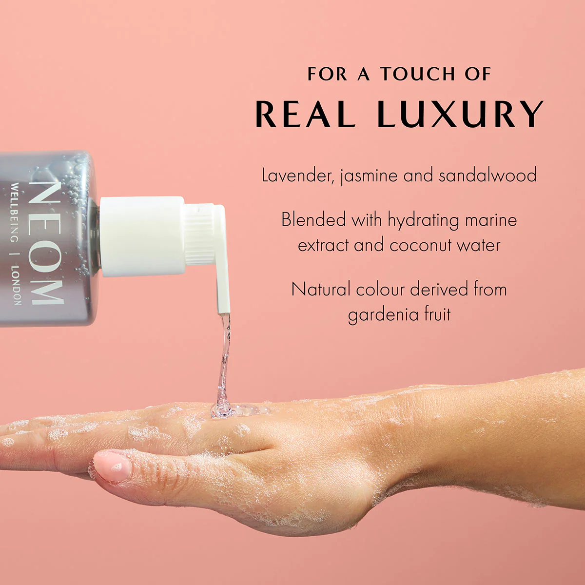 Real Luxury Hand Wash Refill 600ml - Image 6
