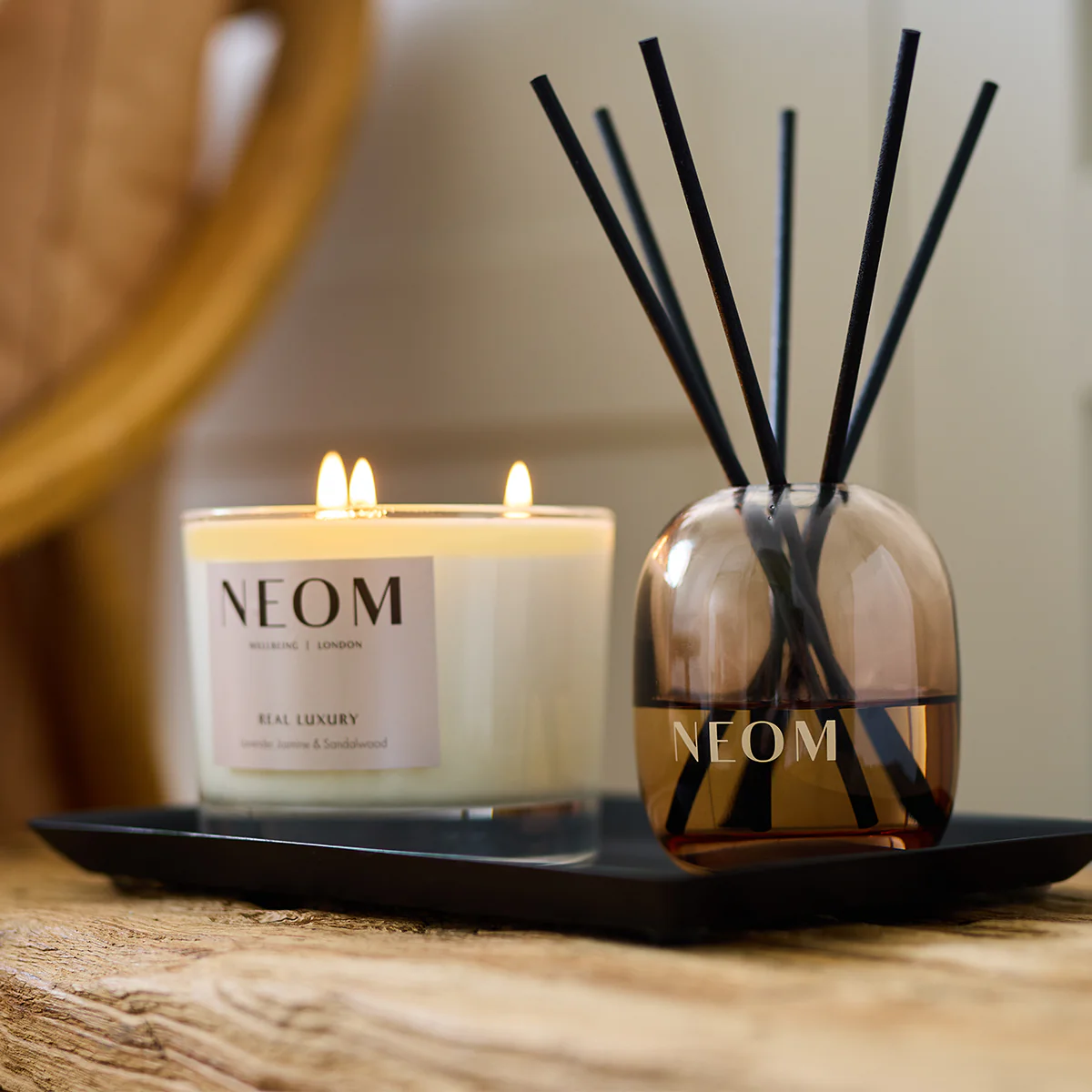 Real Luxury Scented Candle (3 Wick) - Image 4