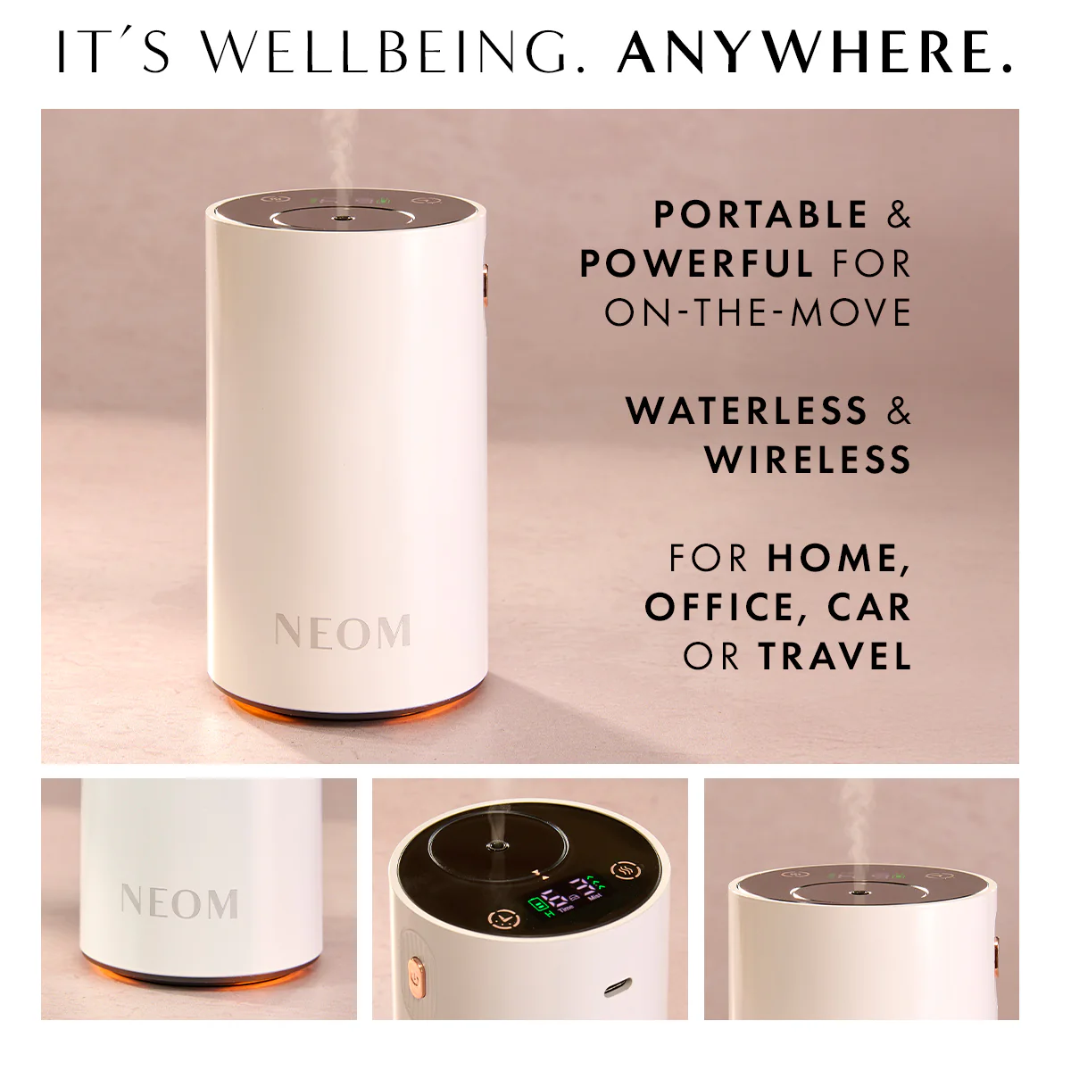 Perfect Night’s Sleep Waterless Wellbeing Pod Mini+ Starter Pack in White - Image 3