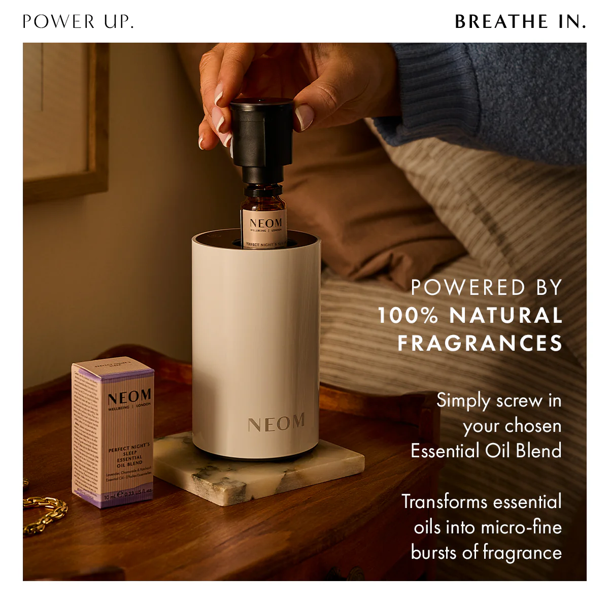 Perfect Night’s Sleep Waterless Wellbeing Pod Mini+ Starter Pack in White - Image 6