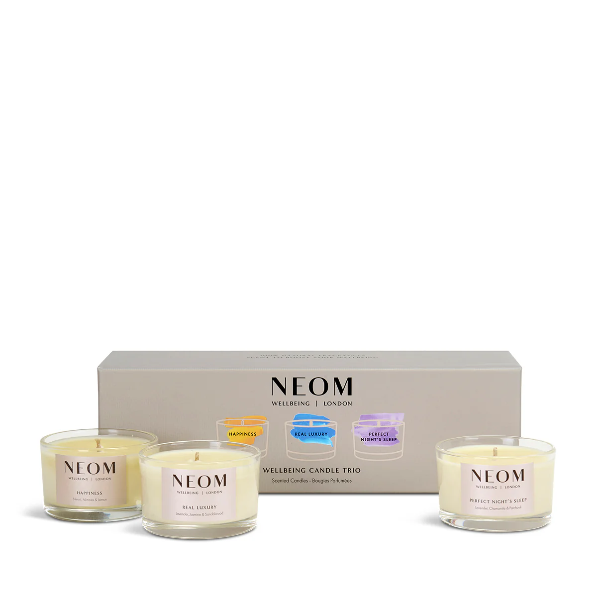 Wellbeing Candle Trio (Worth £60)
