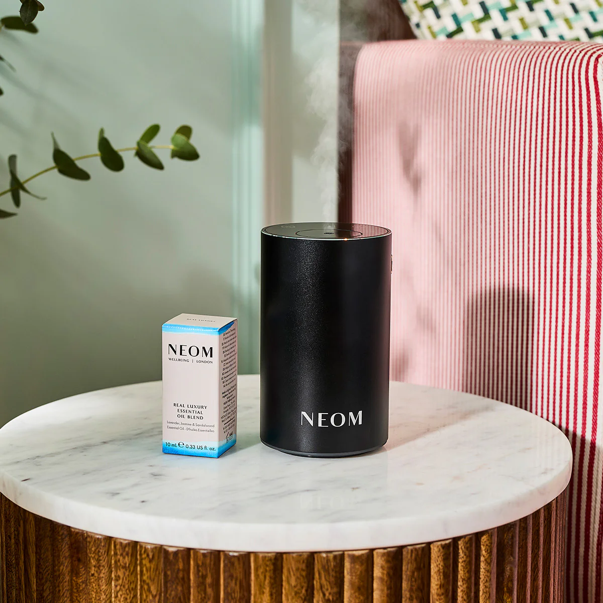 Wellbeing Pod Mini+ Waterless Essential Oil Diffuser in Black - Image 6