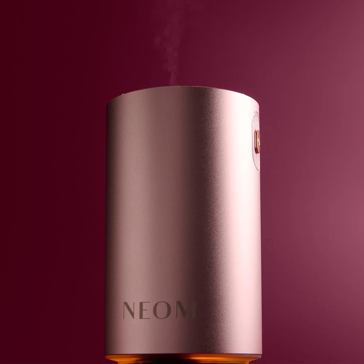Wellbeing Pod Mini+ Waterless Essential Oil Diffuser in Pink - Image 5